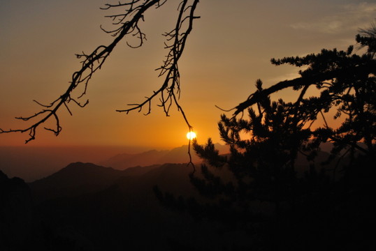 華山日出