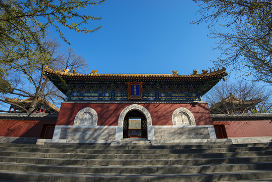 北京北海公園 闡福寺 山門