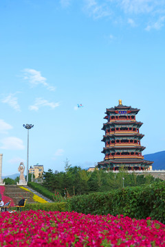 門城湖公園景觀