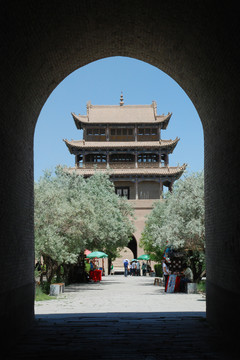 嘉峪關(guān)城樓