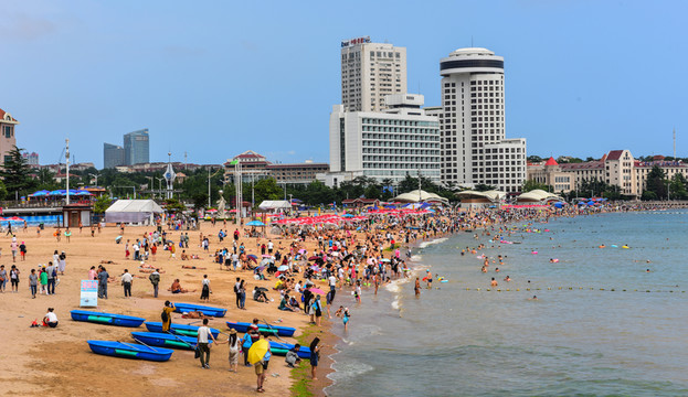 海边浴场