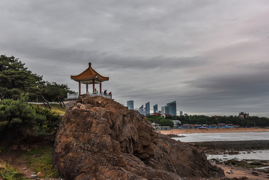 大海邊