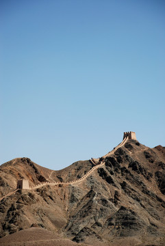 嘉峪關(guān) 斷壁長城