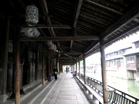 烏鎮(zhèn)古街道 水橋