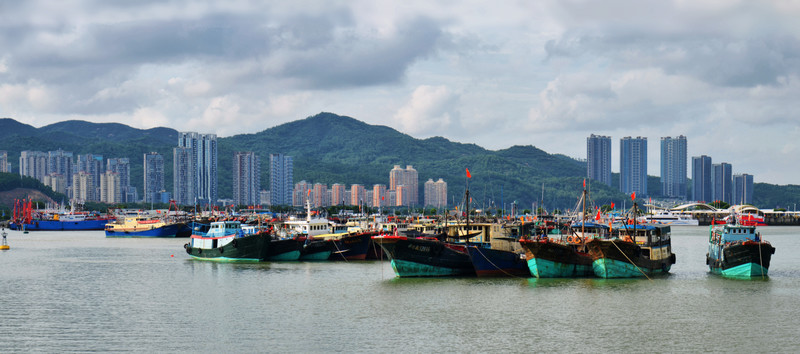 香洲漁港寬畫幅