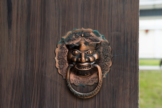 鋪首門環(huán)門扣