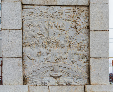 護(hù)國(guó)運(yùn)動(dòng)浮雕