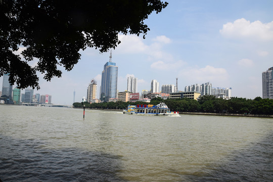 廣州珠江附近建筑