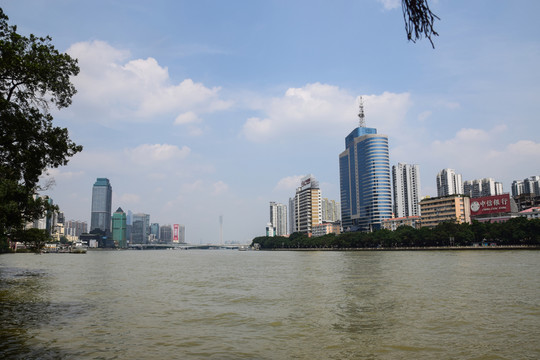 廣州珠江附近建筑