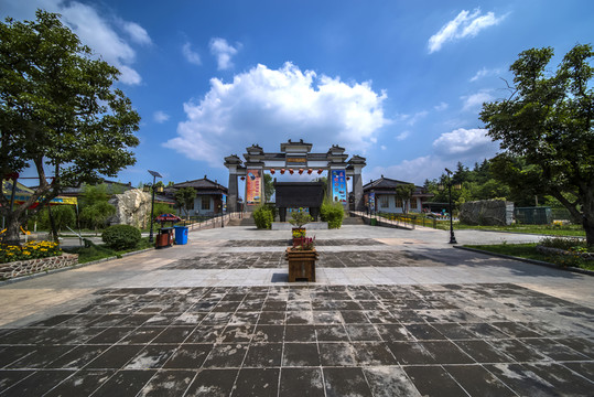蒙陰劉洪文化園風(fēng)光