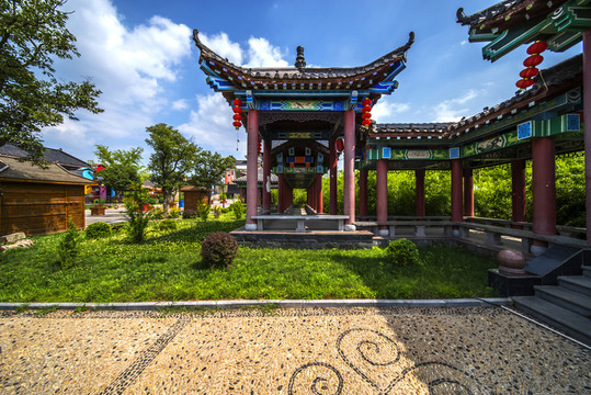 蒙陰劉洪文化園風(fēng)光
