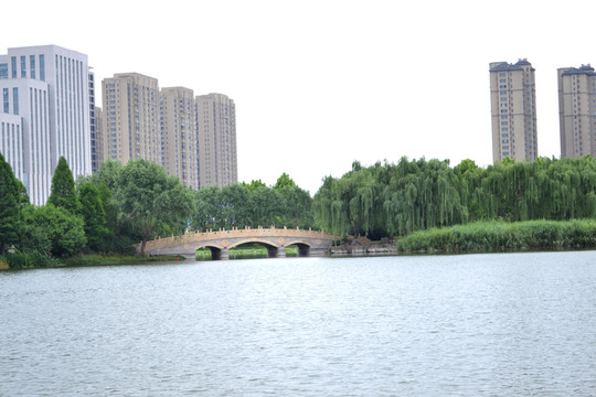 湖畔景觀