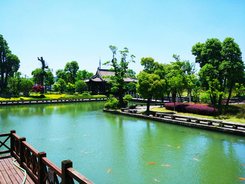 山莊園林水景