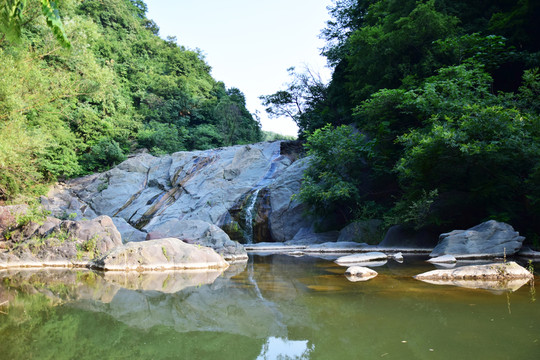 巖石河谷風(fēng)景攝影