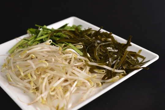 豆芽海帶
