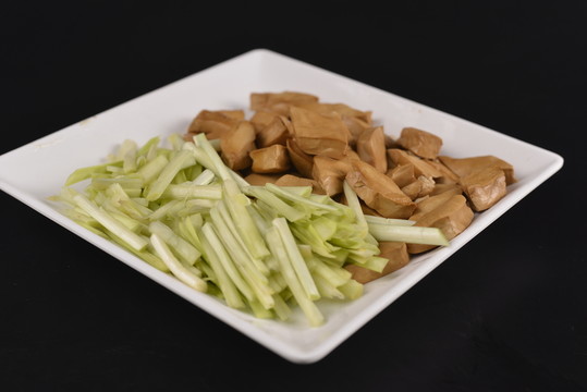 韭黃豆腐干
