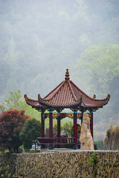 鄉(xiāng)村 風景 山水 亭臺樓閣