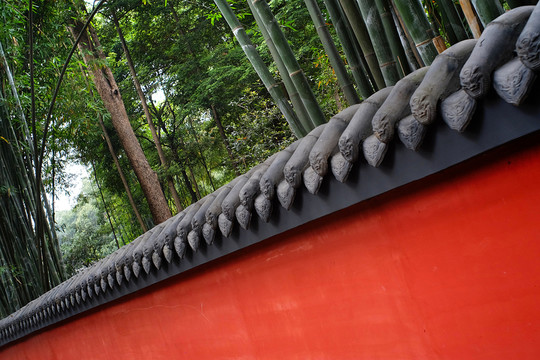 紅墻構(gòu)成