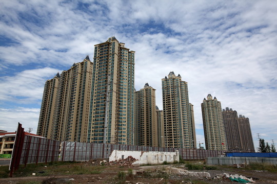 高層建筑 攝影素材 樓盤別墅群