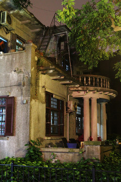 廈門鼓浪嶼 建筑 夜景