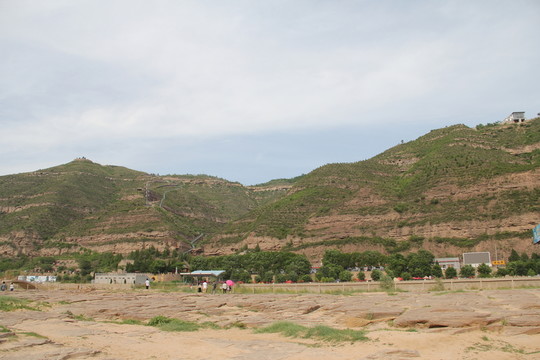 山西壺口山脈