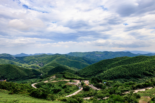 群山 荒山 山巒