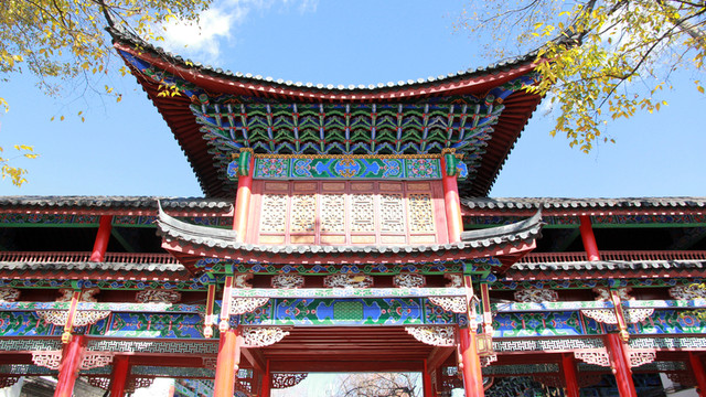 云南光碧樓建筑紋樣裝飾