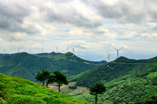 山川山脈 風(fēng)電場