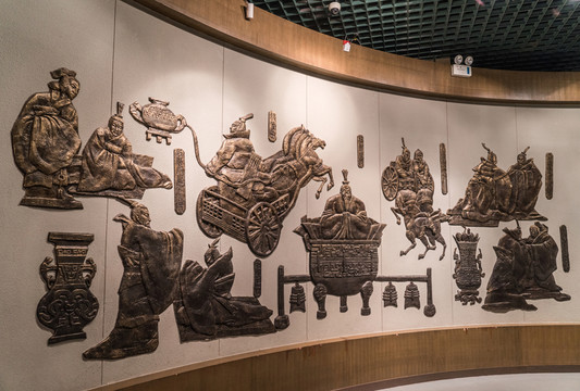 春秋戰(zhàn)國(guó)浮雕