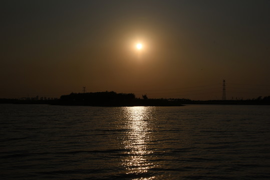 夕陽西下