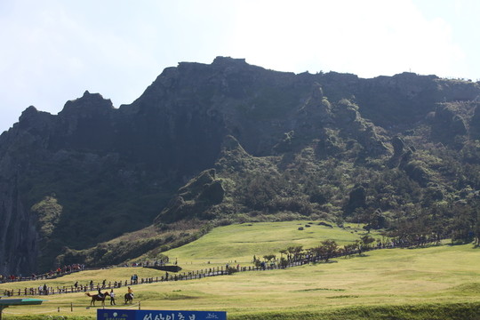 韓國(guó) 濟(jì)州 濟(jì)州島 城山日出峰