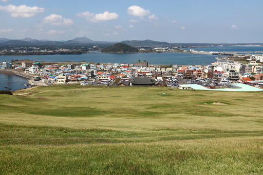 韓國 濟(jì)州 濟(jì)州島 城山日出峰