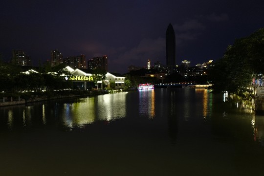 溫州南塘街夜景 南塘街夜景
