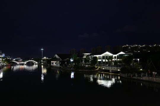 溫州南塘街夜景 南塘街夜景