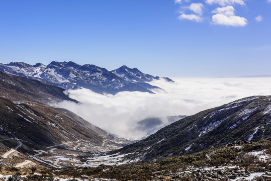 高山云霧美景
