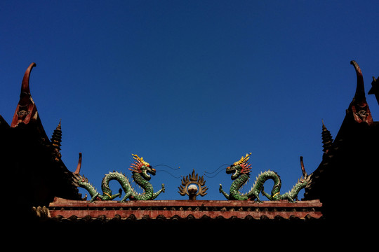 寺廟屋檐