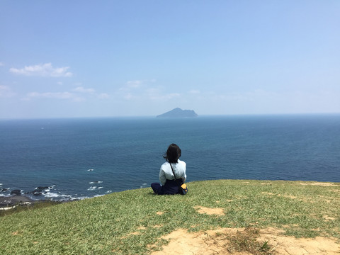 海邊文藝女孩