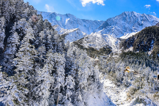 海螺溝景區(qū)山景