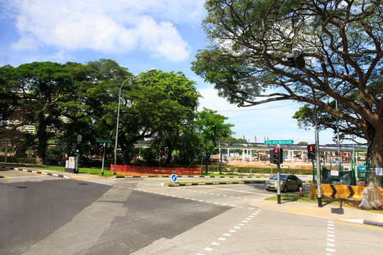新加坡 馬路街景