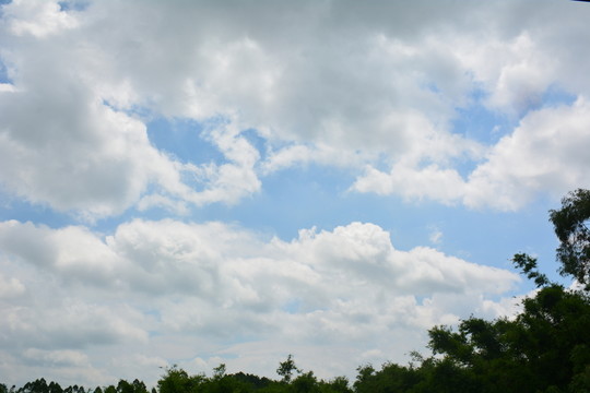 藍(lán)天白云