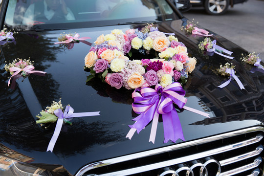 婚禮花車