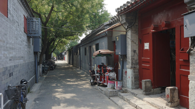 胡同 小巷 南鑼鼓巷 北京胡同