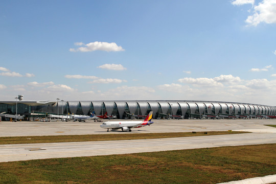 沈陽機場 航站樓 全景