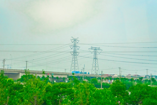 電網(wǎng)電力工業(yè) 電力鐵塔 輸電