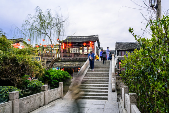 西塘永寧橋夜色
