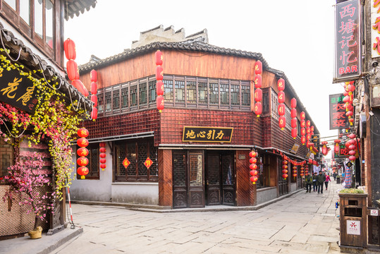 西塘古鎮(zhèn)酒吧一條街