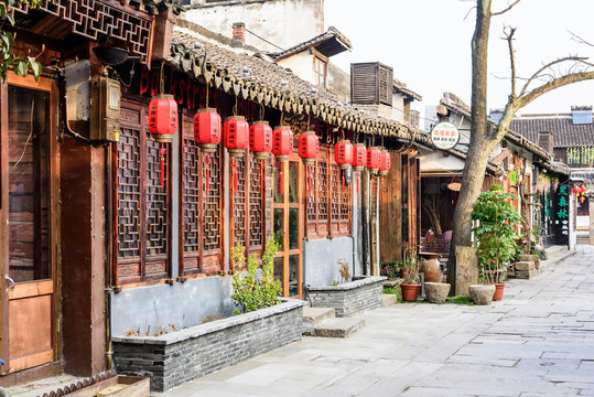 西塘古鎮(zhèn)酒吧一條街