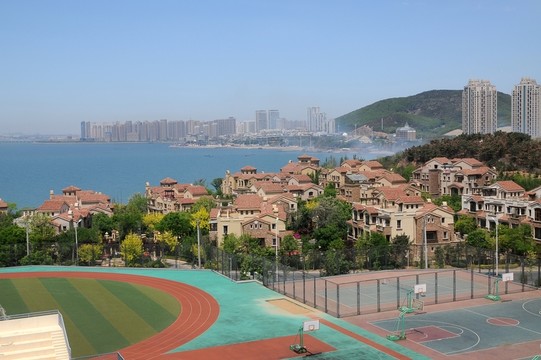 大連開發(fā)區(qū)海景碧海藍天風(fēng)景大圖