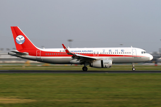 四川航空 飛機(jī) 機(jī)場(chǎng)