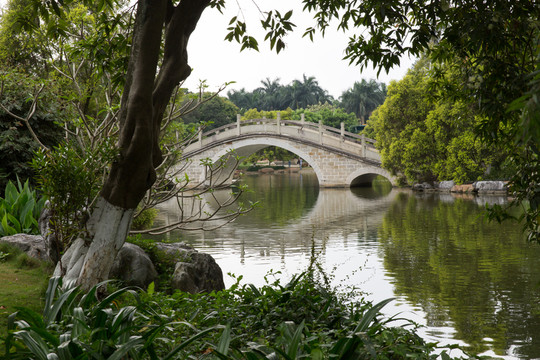 園林 拱橋